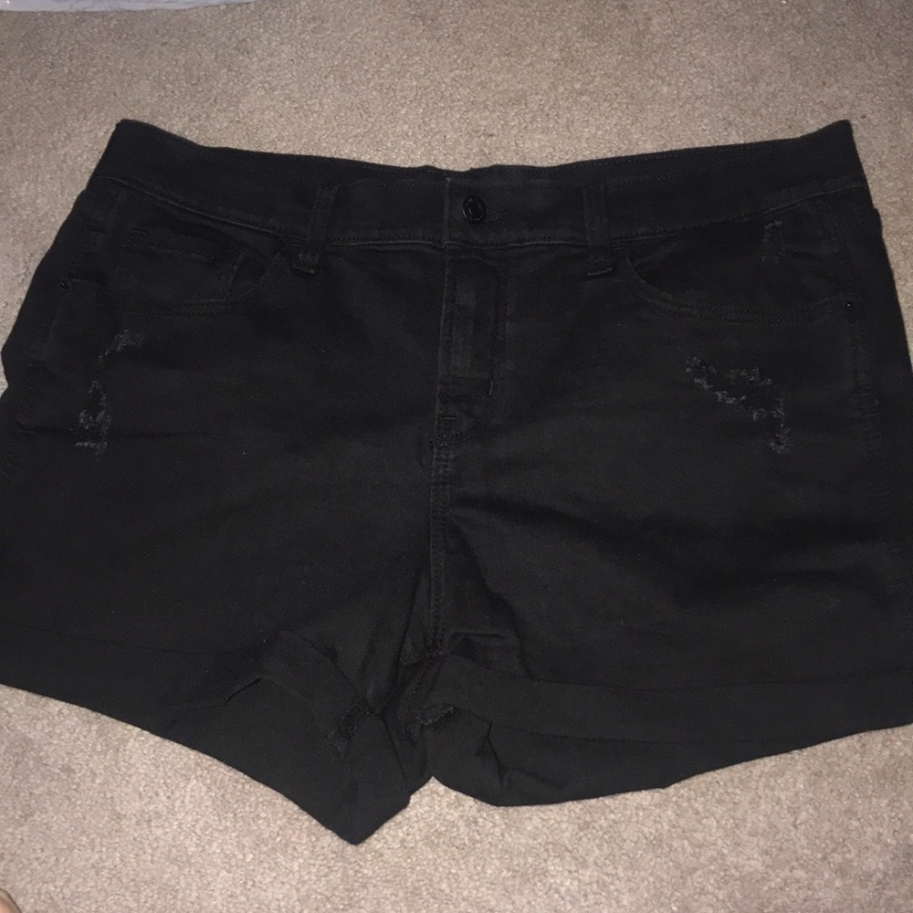Black Old Navy Boyfriend Jean shorts